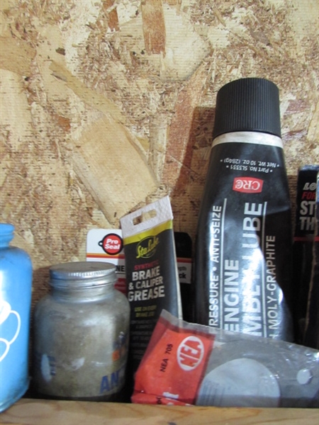 ASST AUTOMOTIVE CHEMICALS & MORE