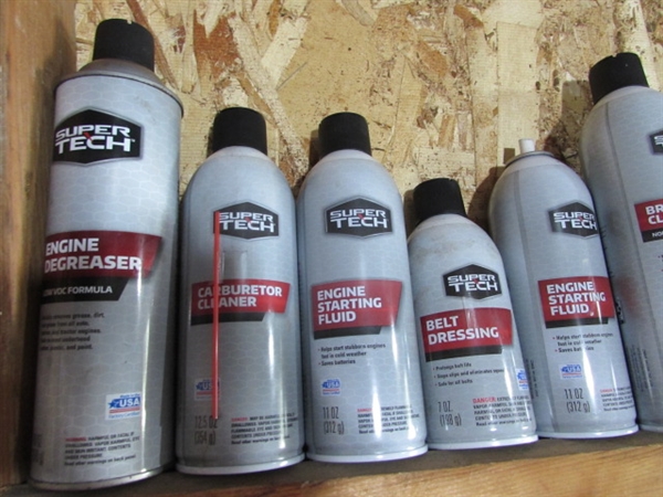 ASST AUTOMOTIVE CHEMICALS & MORE