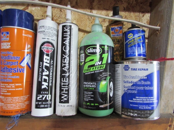 ASST AUTOMOTIVE CHEMICALS & MORE