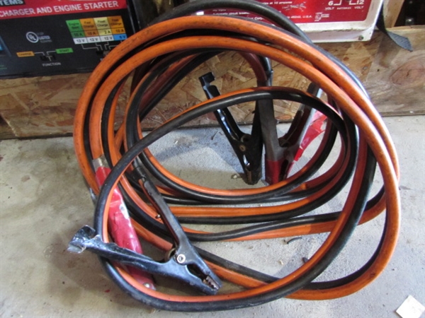 BATTERY CHARGERS & JUMPER CABLES