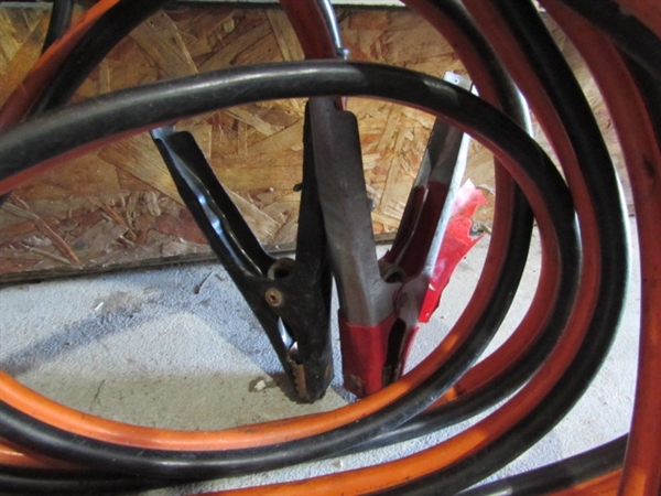 BATTERY CHARGERS & JUMPER CABLES