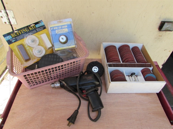 ELECTRIC DRILL, POLISHING & SANDING SUPPLIES