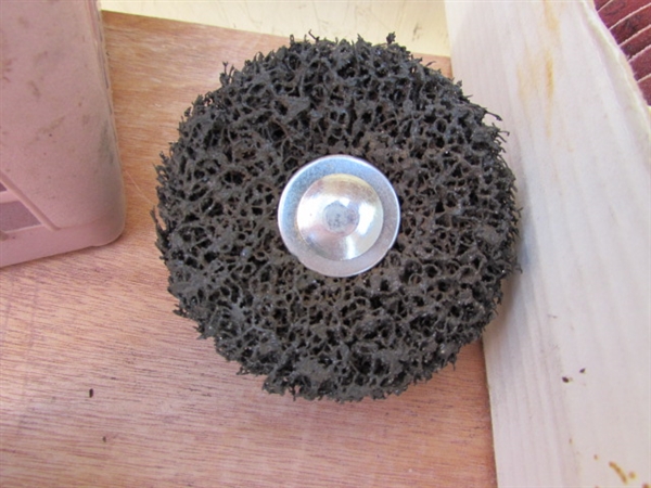 ELECTRIC DRILL, POLISHING & SANDING SUPPLIES