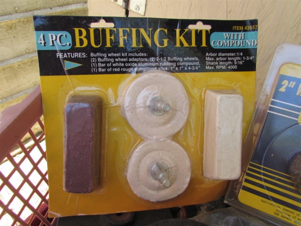 ELECTRIC DRILL, POLISHING & SANDING SUPPLIES