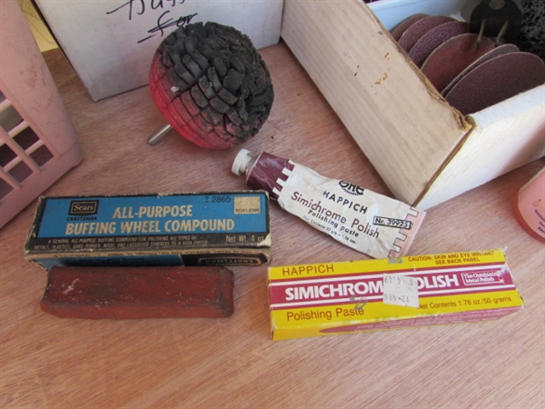 ELECTRIC DRILL, POLISHING & SANDING SUPPLIES