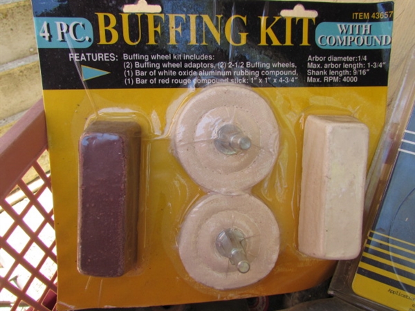 ELECTRIC DRILL, POLISHING & SANDING SUPPLIES