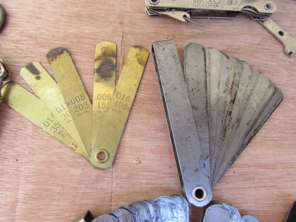 CALIPERS, FEELER GAUGES, STEP DRILL BITS & MORE
