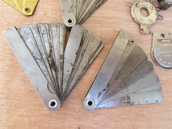 CALIPERS, FEELER GAUGES, STEP DRILL BITS & MORE