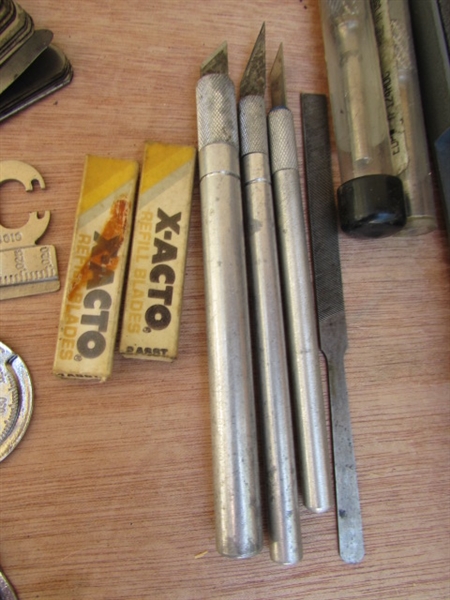 CALIPERS, FEELER GAUGES, STEP DRILL BITS & MORE