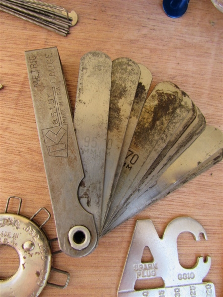 CALIPERS, FEELER GAUGES, STEP DRILL BITS & MORE