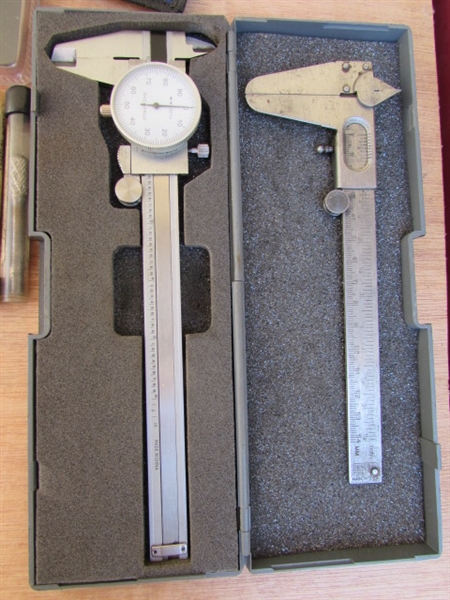 CALIPERS, FEELER GAUGES, STEP DRILL BITS & MORE