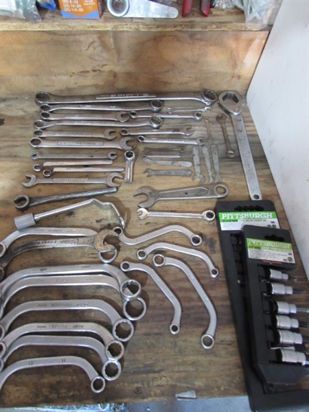 CRAFTSMAN WRENCHES, PITTSBURGH HEX SOCKETS & MORE