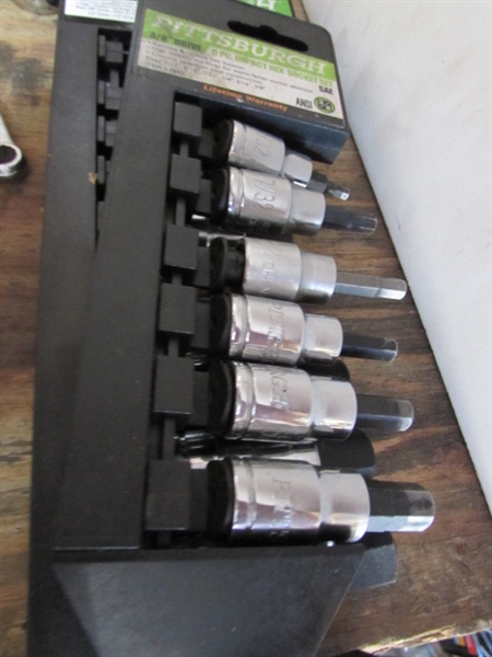 CRAFTSMAN WRENCHES, PITTSBURGH HEX SOCKETS & MORE