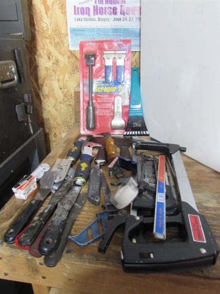 SCRAPERS & SAWS