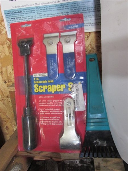 SCRAPERS & SAWS