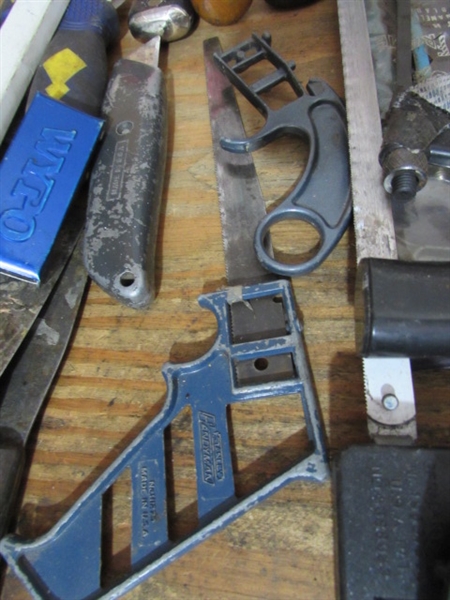 SCRAPERS & SAWS