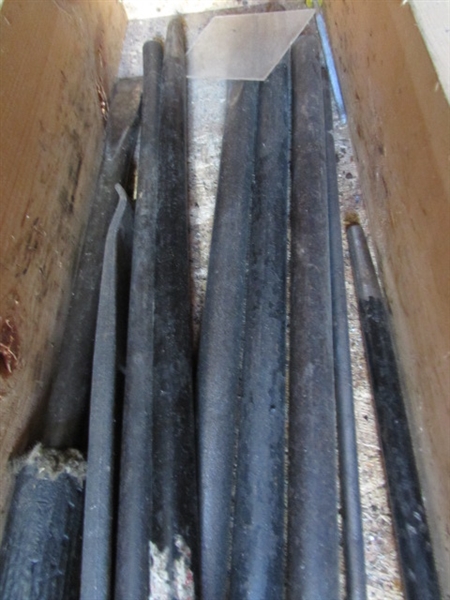 ASSORTED FILES, RASPS, TIRE IRONS & MORE