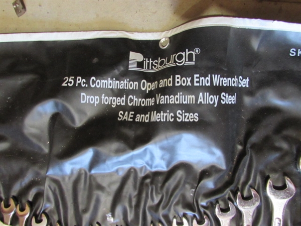 3 COMBINATION WRENCH SETS