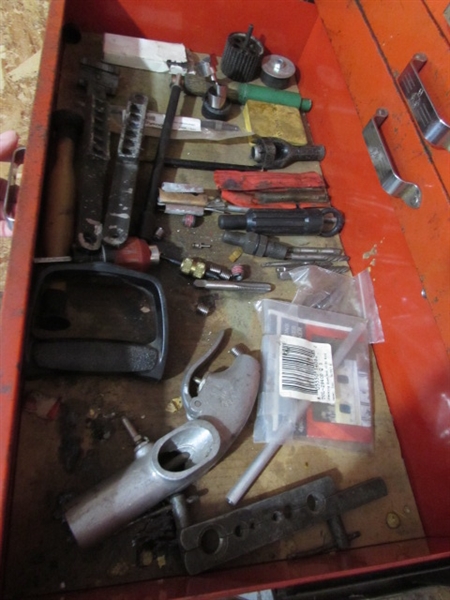 2 PIECE CRAFTSMAN TOOL CHEST WITH TOOLS