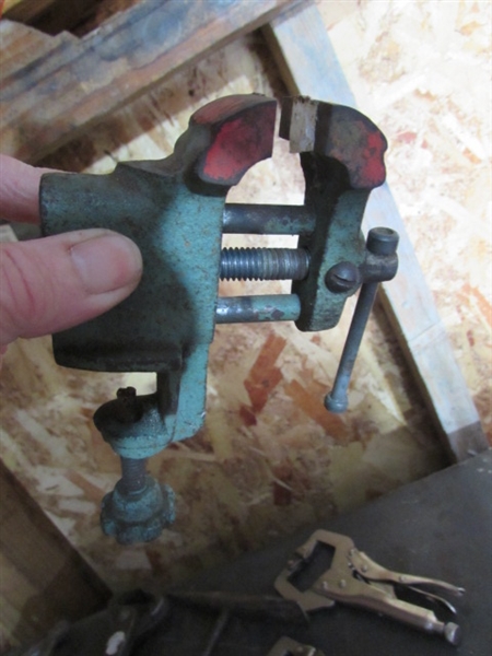 C-CLAMPS, PIPE CLAMP KIT, VICE GRIPS & MORE