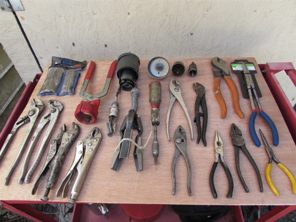 PLIERS, CUTTERS, VICE GRIPS & MORE