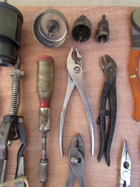 PLIERS, CUTTERS, VICE GRIPS & MORE