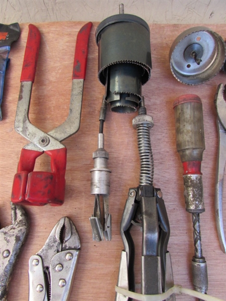 PLIERS, CUTTERS, VICE GRIPS & MORE