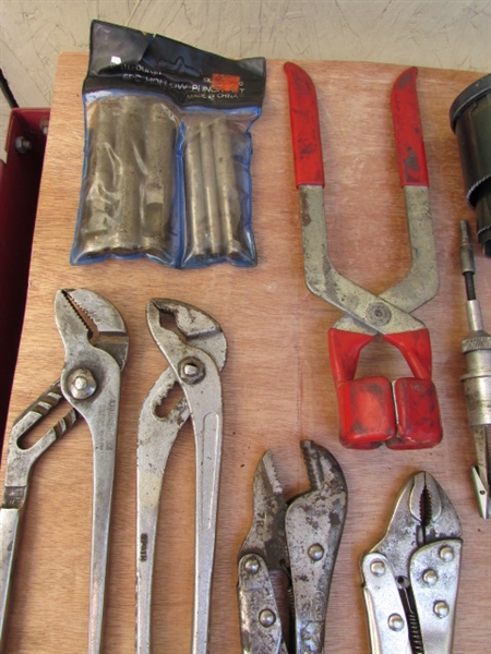 PLIERS, CUTTERS, VICE GRIPS & MORE