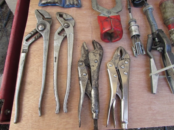PLIERS, CUTTERS, VICE GRIPS & MORE