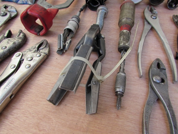 PLIERS, CUTTERS, VICE GRIPS & MORE