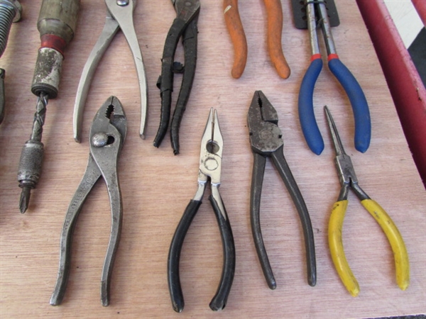 PLIERS, CUTTERS, VICE GRIPS & MORE
