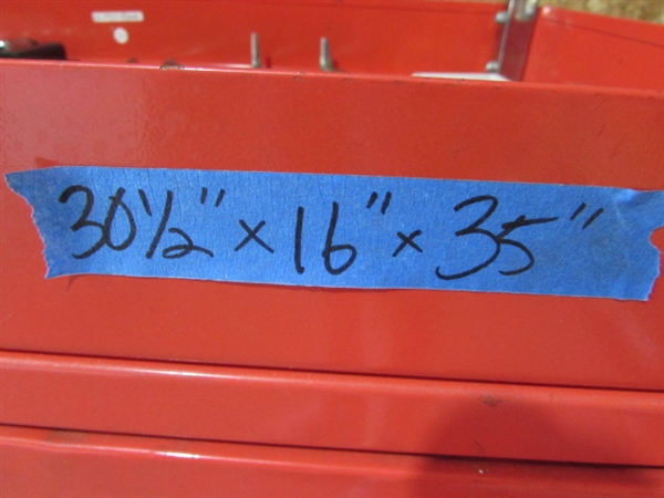 ROLLING SHOP CART W/DRAWER & TOOLS