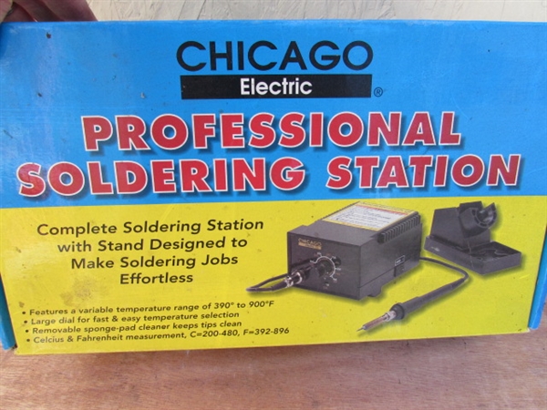 NEW CHICAGO ELECTRIC PRO SOLDERING STATION