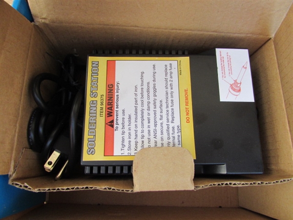 NEW CHICAGO ELECTRIC PRO SOLDERING STATION