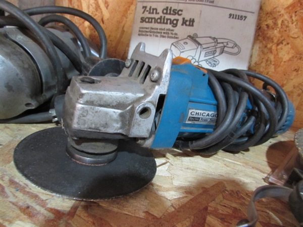 RIGHT ANGLE GRINDERS & ACCESSORIES