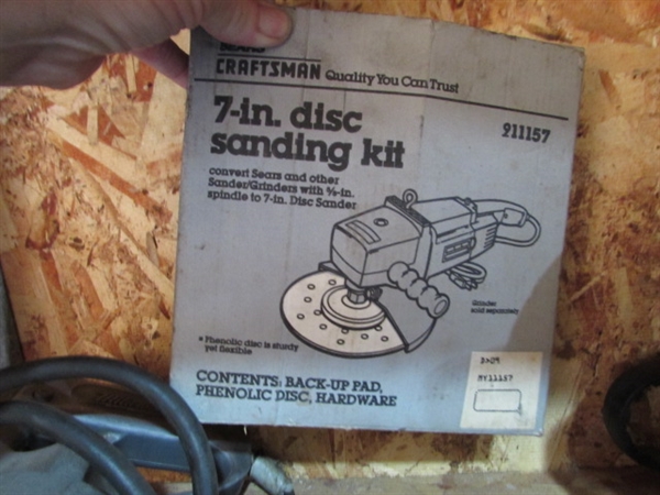 RIGHT ANGLE GRINDERS & ACCESSORIES