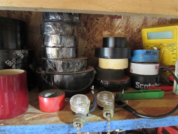 HEAT THERMOMETER, TAPE, TOOLS & MORE
