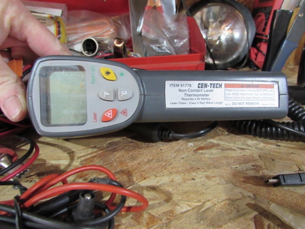 HEAT THERMOMETER, TAPE, TOOLS & MORE