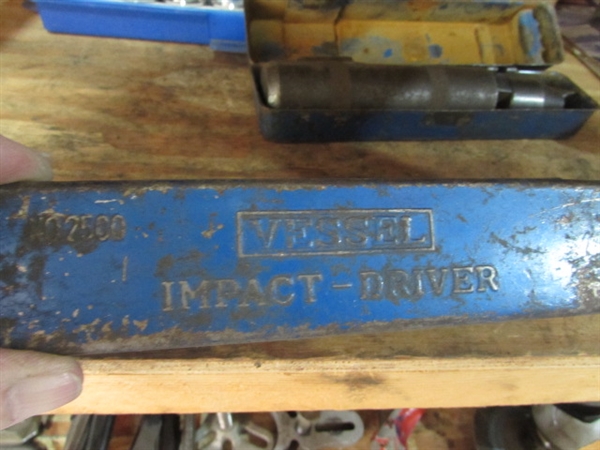IMPACT DRIVERS, DEEP WELL SOCKETS & BUSHING/BEARING DRIVER SET