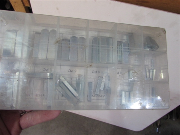 COTTER PINS, SNAP RING PLIERS, WASHERS, KEY SETS & MORE