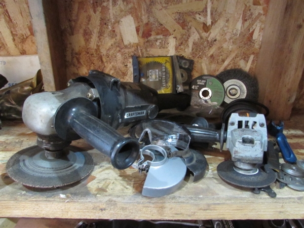 ELECTRIC GRINDERS & ACCESSORIES