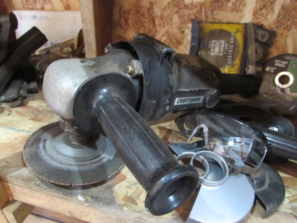 ELECTRIC GRINDERS & ACCESSORIES