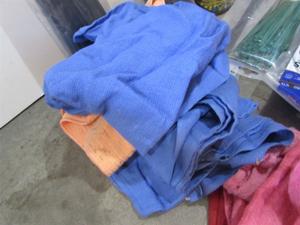 SHOP RAGS & ZIP TIES