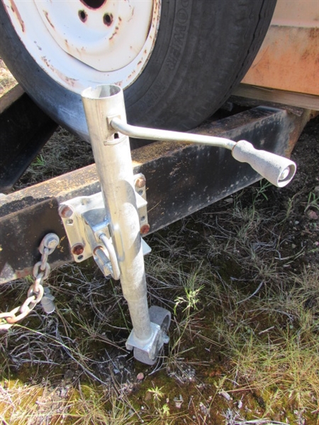 MODIFIED CHEVY PICKUP BED UTILITY TRAILER