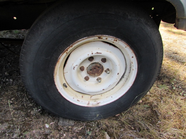MODIFIED CHEVY PICKUP BED UTILITY TRAILER