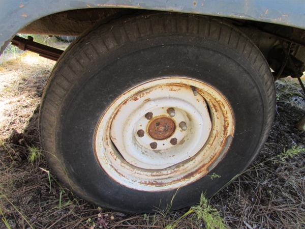 MODIFIED CHEVY PICKUP BED UTILITY TRAILER