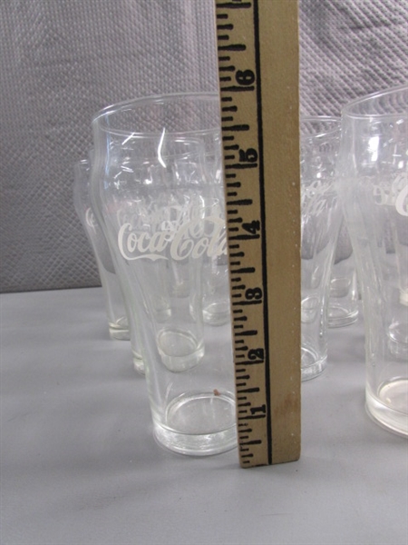 COCA-COLA COOLER, TINS, TABLE MATS & MORE