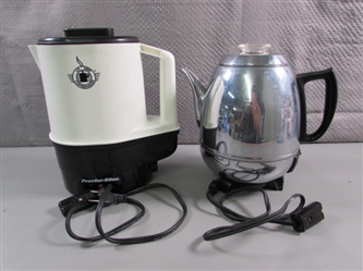 2 ELECTRIC PERCOLATORS