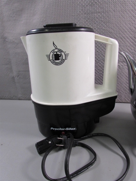 2 ELECTRIC PERCOLATORS