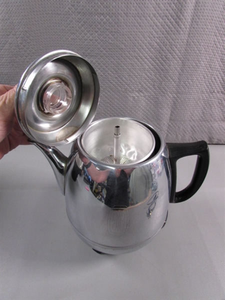 2 ELECTRIC PERCOLATORS